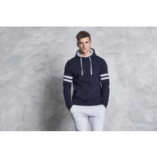 egyéb Pulóver Just Hoods unisex, deep black/heather grey, M munkaruha