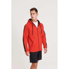 egyéb Pulóver Just Hoods unisex, jet black/arctic white, 2XL
