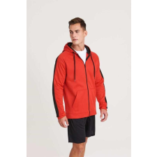 egyéb Pulóver Just Hoods unisex, jet black/arctic white, M munkaruha
