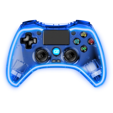 egyéb ready2gaming PS4 Pro Pad X LED Edition Kontroller - Szürke/Kék (PC/PS3/PS4/Android) videójáték kiegészítő