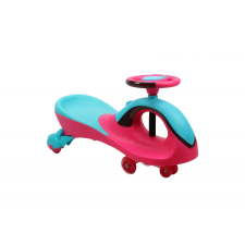 egyéb Ride-on Swing car járgány - Pink/kék (29855) lábbal hajtható járgány