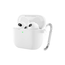 egyéb SFT Airpods 1/2 Szilikon Tok fehér tok és táska