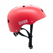 egyéb Siver HT-38 Kerékpáros Sisak - Piros (M 55-57cm) (5901821997768) kerékpáros sisak