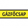 egyéb Sorozattábla, "Gázfőcsap", PVC, 250x80