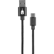 egyéb Spartan Gear 66085 USB-A apa - USB-C apa 3.0 Adat és töltő kábel - Fekete (2m) kábel és adapter