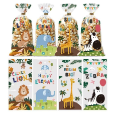 egyéb Sütemény zacskó, celofán, állatkert, 12,5× 27cm, 12 db sütés és főzés