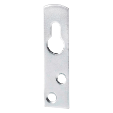 egyéb Szekrény függesztő vasalat kulcsfurattal, 55 mm x 11 mm, horganyzott acél bútor