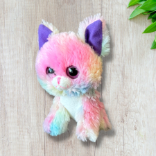 egyéb Színes cica plüss plüssfigura