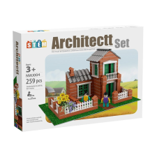 egyéb Téglaház építő 259 db kreatív és készségfejlesztő