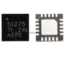egyéb Texas Instruments TPS51275B / TPS51275CR gyári tápvezérlő IC (QFN / BGA) laptop alkatrész