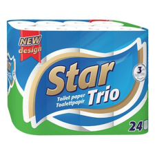egyéb Toalettpapír STAR Trio 3 rétegű 24 tekercs higiéniai papíráru