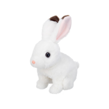 egyéb Ugró nyuszi fehér plüss plüssfigura