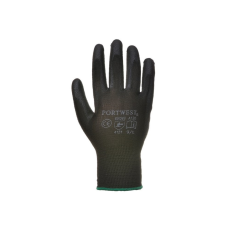 egyéb Védőkesztyű PU tenyérmártással nylon méret L A120 Portwest fekete