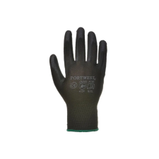 egyéb Védőkesztyű PU tenyérmártással nylon méret L A120 Portwest fekete védőkesztyű