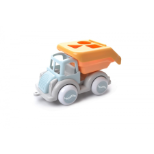 egyéb Viking Toys Ecoline Jumbo billenőplatós teherautó - Narancs/kék autópálya és játékautó