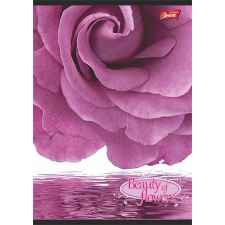 egyéb Virág - Flowers A4 kockás füzet, Pink rózsa füzet