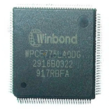 egyéb Winbond WPCE775LA0DG gyári EC/KBC vezérlő IC (TQFP-128) laptop alkatrész