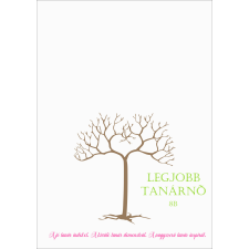  Egyedi ajándék tanároknak ujjlenyomatfa dekorációs kellék