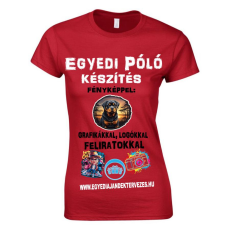  Egyedi fényképes női környakas póló nyomtatás, készítés