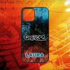  Egyedi nevekkel - Gorillaz logo - iPhone tok