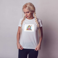  Egyedi póló | NFT series – Integető szemüveges lány ajándéktárgy