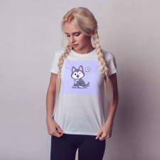  Egyedi póló | NFT series – Kacsintó husky ajándéktárgy