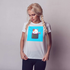  Egyedi póló | NFT series – Macska sushi 2 ajándéktárgy