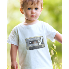  Egyedi szülinapi ajándék - Kazettás gyerek póló gyerek póló