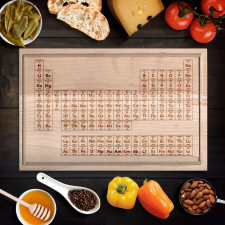  Egyedi vágódeszka Periódusos - nagy, Egyedi vágódeszka Periódusos - nagy konyhai eszköz