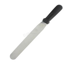  Egyenes fém kenőkés, cukrászkés 32cm sütés és főzés