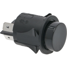  EGYPOLUSÚ GOMB FEKETE 16A 250V beépíthető gépek kiegészítői