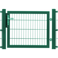  Egyszárnyú kapu  Premium  kétrudas panelkitöltés  zöld  keret  80 x 100 cm kerti bútor