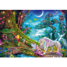 Egyszarvú és tündér puzzle 1000 darab puzzle, kirakós