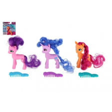 Egyszarvú vagy Ló My Little Pony fésülhető figura fésűvel játékfigura