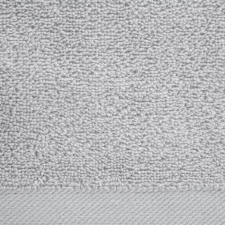  Egyszínű klasszikus törölköző 500 g/m2 Ezüst 50x100 cm lakástextília