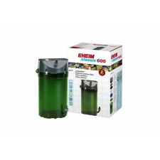  Eheim Classic 600 külső szűrő szivaccsal+dupla csappal 1000l/h 20w akvárium vízszűrő