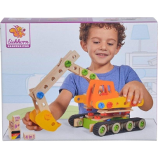 Eichhorn Constructor lánctalpas kotrógép 170 darabos építő készlet (100039096) építkezés