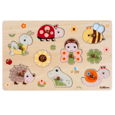  Eichhorn fogantyús puzzle - natúr háttérrel puzzle, kirakós