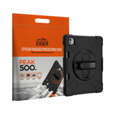 EIGER Peak 500m Apple iPad Pro 13" (2024) Tablet tok - Fekete (EGPE00173) tablet tok