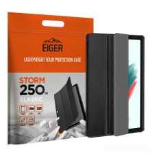 EIGER Storm 250m Samsung Galaxy Tab A8 10.5 (2021) Trifold tok - Fekete tablet tok