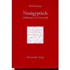  Einführung in die Grammatik des Neuägyptischen – Friedrich Junge idegen nyelvű könyv