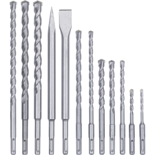 EINHELL SDS Plus Véső és fúrófej készlet (12 db / csomag) barkácsgép tartozék