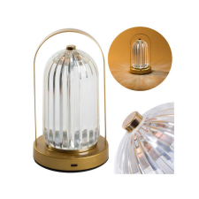 Éjjeli lámpa asztal kristály LED lámpa érintős - gyerekszoba, olvasólámpa, éjjeliszekrény - modern design világítás
