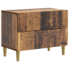  Éjjeliszekrény fiókkal Antik Fa 62 x 34,5 x 48 cm Szerelt Fa
