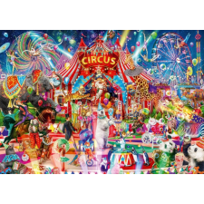 Éjszaka a cirkuszban puzzle - 4000 darabos puzzle, kirakós