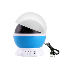 Éjszakai lámpa usb sky, forgó projektorral, kék éjjeli fény