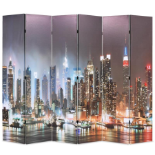  Éjszakai New York mintás paraván 228 x 170 cm bútor