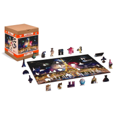 éjszakai párizs 2 az 1-ben fa puzzle, 300 darabos puzzle, kirakós