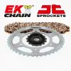 EK CHAIN EK/JT 520 SRX2 16/43-114 láncszett acél standard hátsó lánckerékkel EK CHAIN Erőátviteli alkatrészek Láncok, lánckerekek, láncszettek Láncszettek