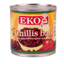 Eko Chilis Bab Csípős-Paradicsomos 400 g konzerv